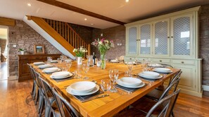 Dining - The Hickory -  a joint property with 2 hot tubs, Forest of Dean (Forest of Dean)
