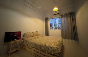 豪華開放式客房 | 低過敏寢具、布置獨特、隔音、熨斗/熨衣板