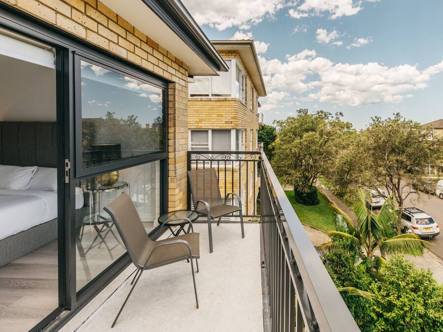 Familienapartment | Balkon