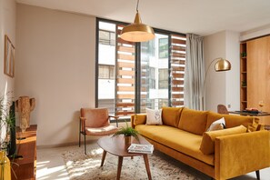 豪華複式房屋 | 起居區 | 平面電視