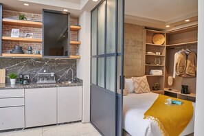 Deluxe-Maisonette | Wohnbereich | Flachbildfernseher