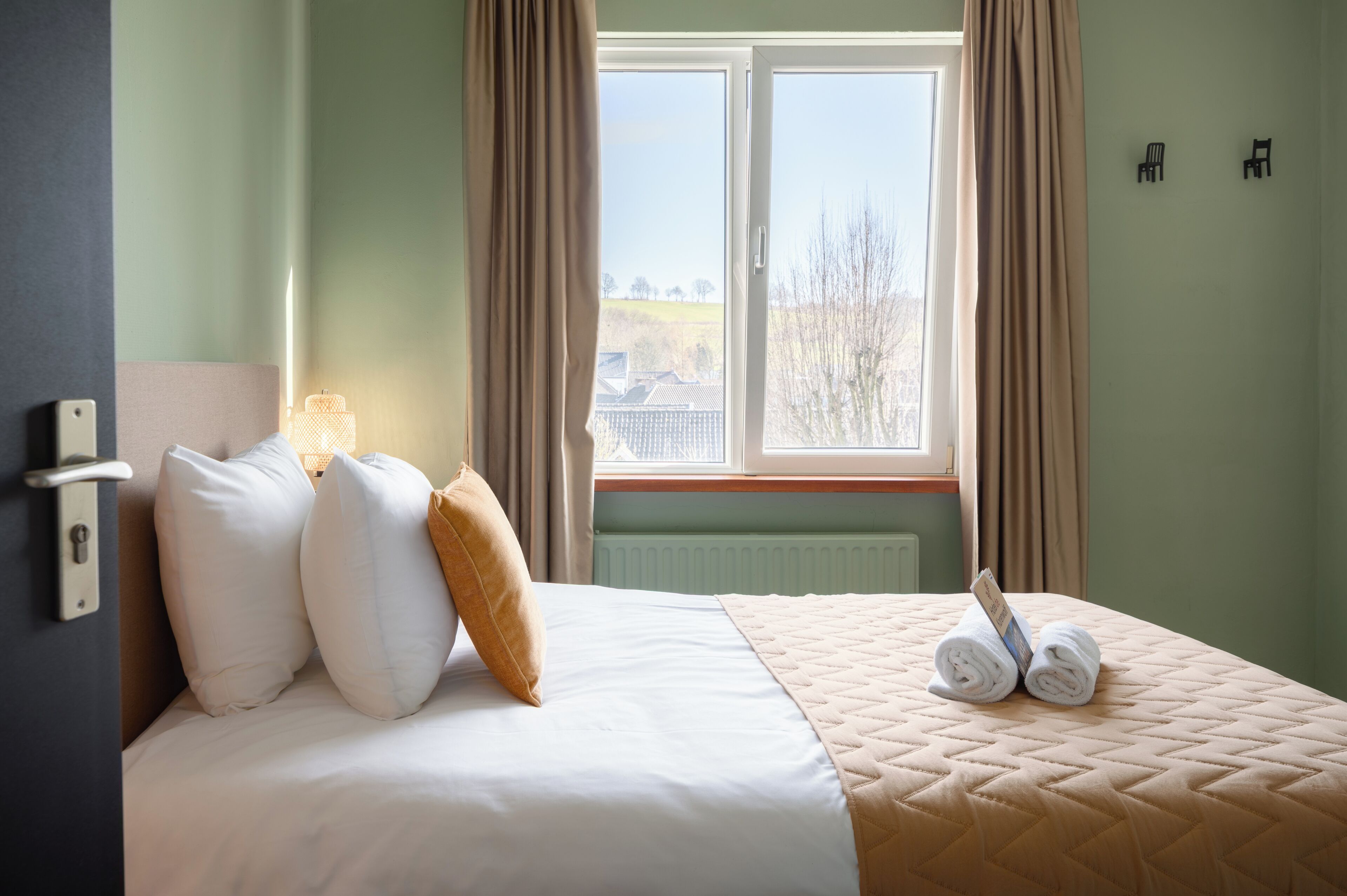 Habitación individual Confort | Insonorización, wifi gratis y ropa de cama 