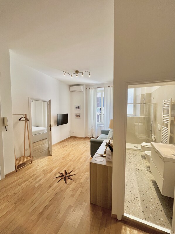 1 Schlafzimmer, Bügeleisen/Bügelbrett, kostenloses WLAN, Bettwäsche