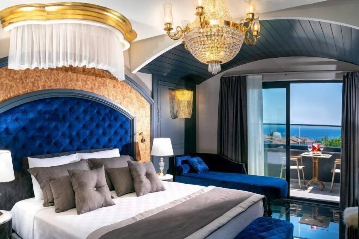 1 soveværelse, minibar, pengeskab på værelset