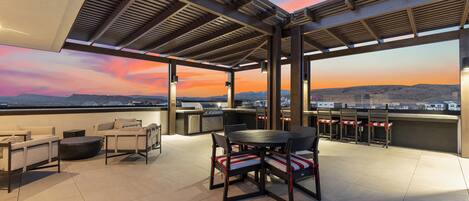 Promenade Sky Deck Evening