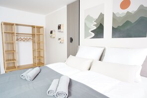 1 habitación, cuna de viaje, wifi y ropa de cama 