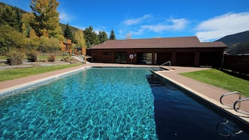 Una piscina climatizada