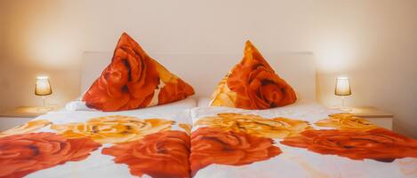 2 dormitorios y ropa de cama