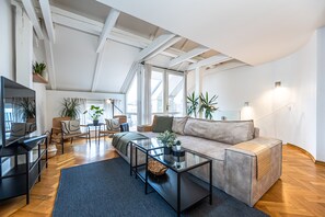 Appartement Duplex Deluxe (Apt 42) | Coin séjour