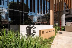 Façade de l’hébergement