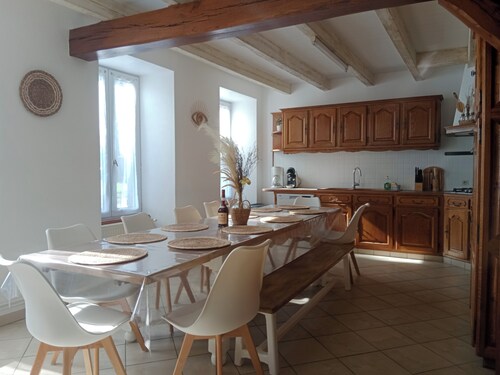 Maison à la Campagne,avec Piscine,plancha,jeux Extérieur,billard, Prêt de la mer