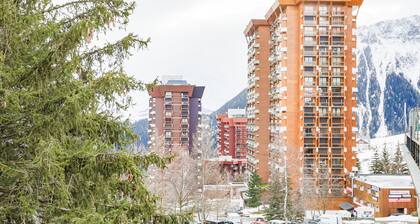 Les Aiguilles d'Arves - Vue montagne Ă au Corbier