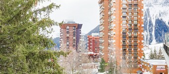 Les Aiguilles d'Arves - Vue montagne à au Corbier