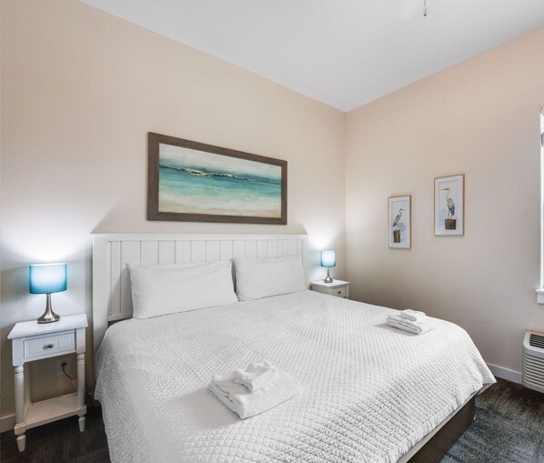 1 slaapkamer, een bureau, een strijkplank/strijkijzer, gratis wifi