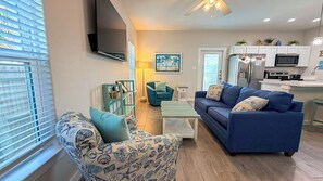 Smart TV, table football - Family Beach Getaway, Waterfront home w/2 Pools, Splash Pad, & Pet-Friendly (Corpus Christi)