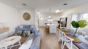 TV, table football - Pet & Family-Friendly Waterfront Home with Water Views & Close to Beach (Corpus christi)