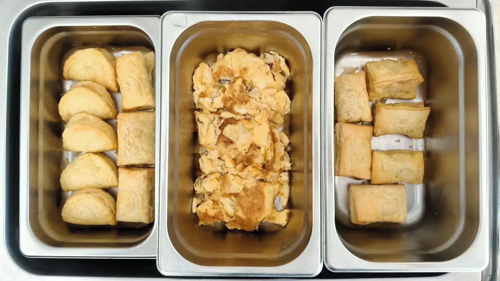 뷔페 아침 식사