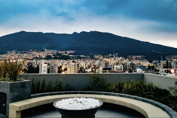 Overnattingsstedets uteområder