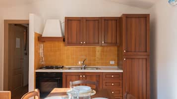Apartment, 1 Bedroom, Balcony | Private kitchen