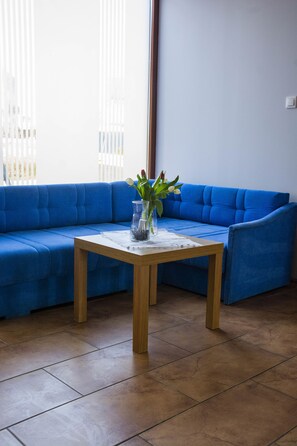 Sala de estar en el lobby