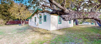 Classic, single-level home with large yard & washer/dryer - a mile from the bay