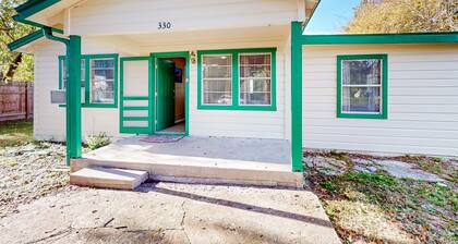 Classic, single-level home with large yard & washer/dryer - a mile from the bay