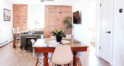 1890 Lofts - Harvester: Historic Loft • Near Amana Colonies, Winery, Outlet Mall