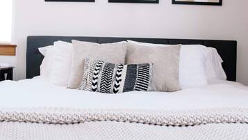 2 makuuhuonetta, ilmainen Wi-Fi, vuodevaatteet