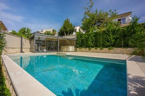 Pool - Holiday apartment with air conditioning (Crikvenica)