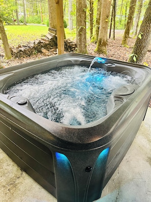 Bain à remous extérieur