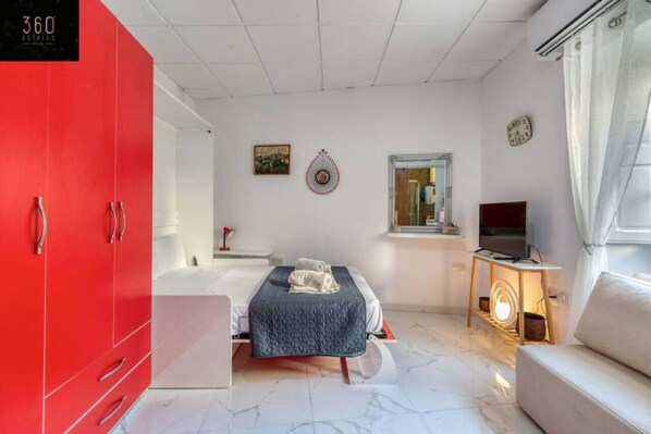 1 Schlafzimmer, Schreibtisch, Bügeleisen/Bügelbrett, WLAN