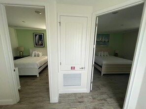 4 habitaciones y ropa de cama