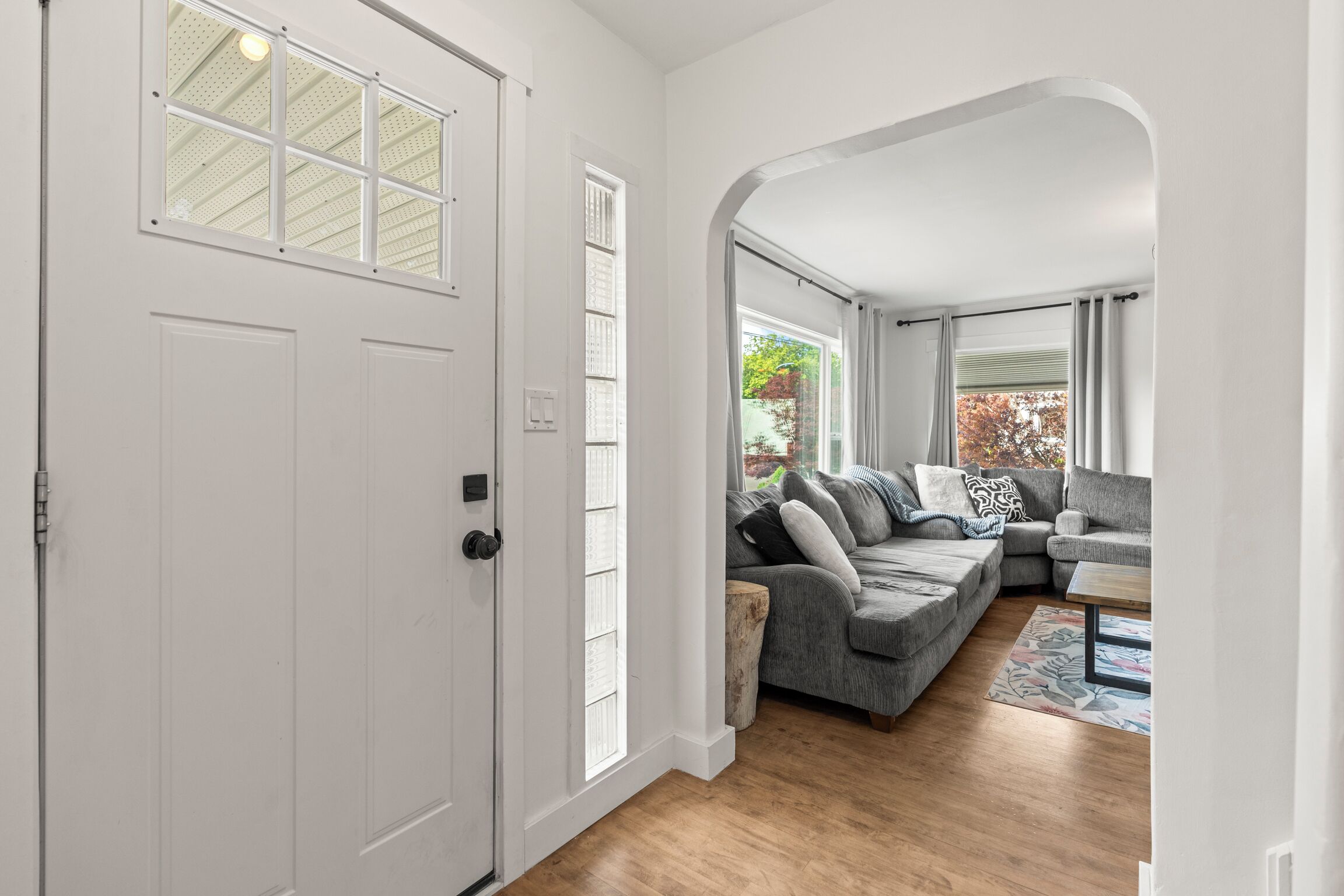 TV connectée, cheminée