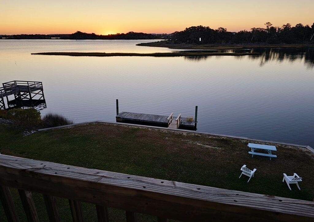 Waterfront Beach House with Private Dock
