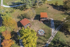 Exterior - Bourbon Barrel Cabin B.  There are 2 cabins available A & B. Brand new Cabins.  (Frankfort)