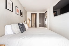 2 chambres, fer et planche à repasser, Wi-Fi, literie fournie