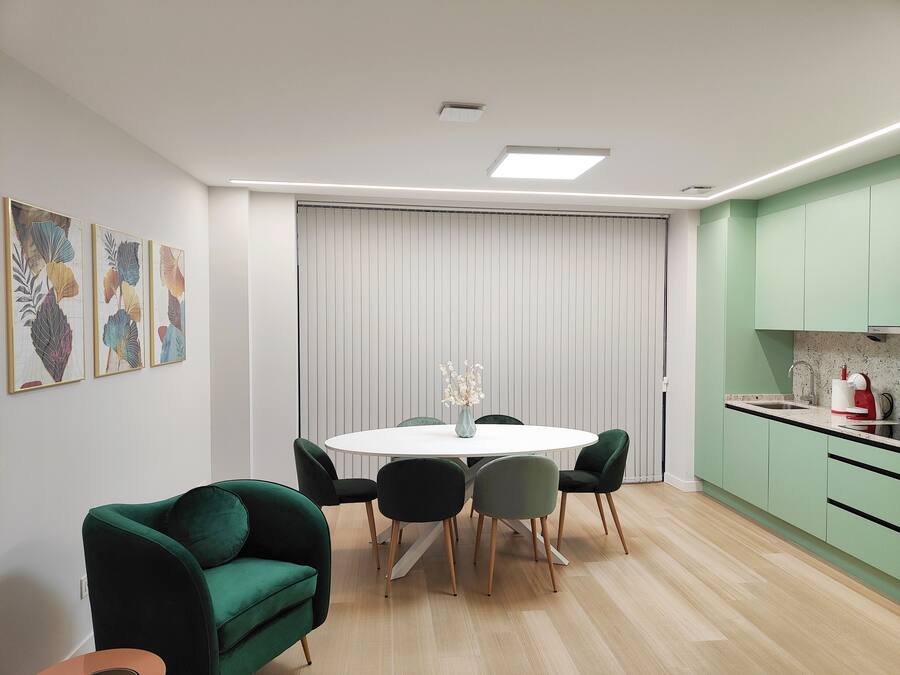 Elite-Apartment | Wohnbereich | Fußbodenheizung