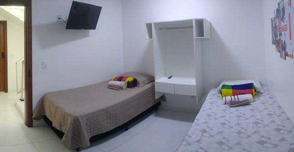 1 bedroom, WiFi, bed sheets - Quarto Kwai (Taguatinga)
