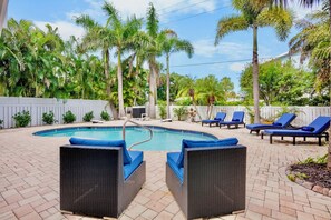 Una piscina climatizada