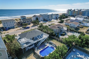 Pool - Blue Ocean- Steps to Beach, Private Pool, Slps 16 (Virginia Beach)