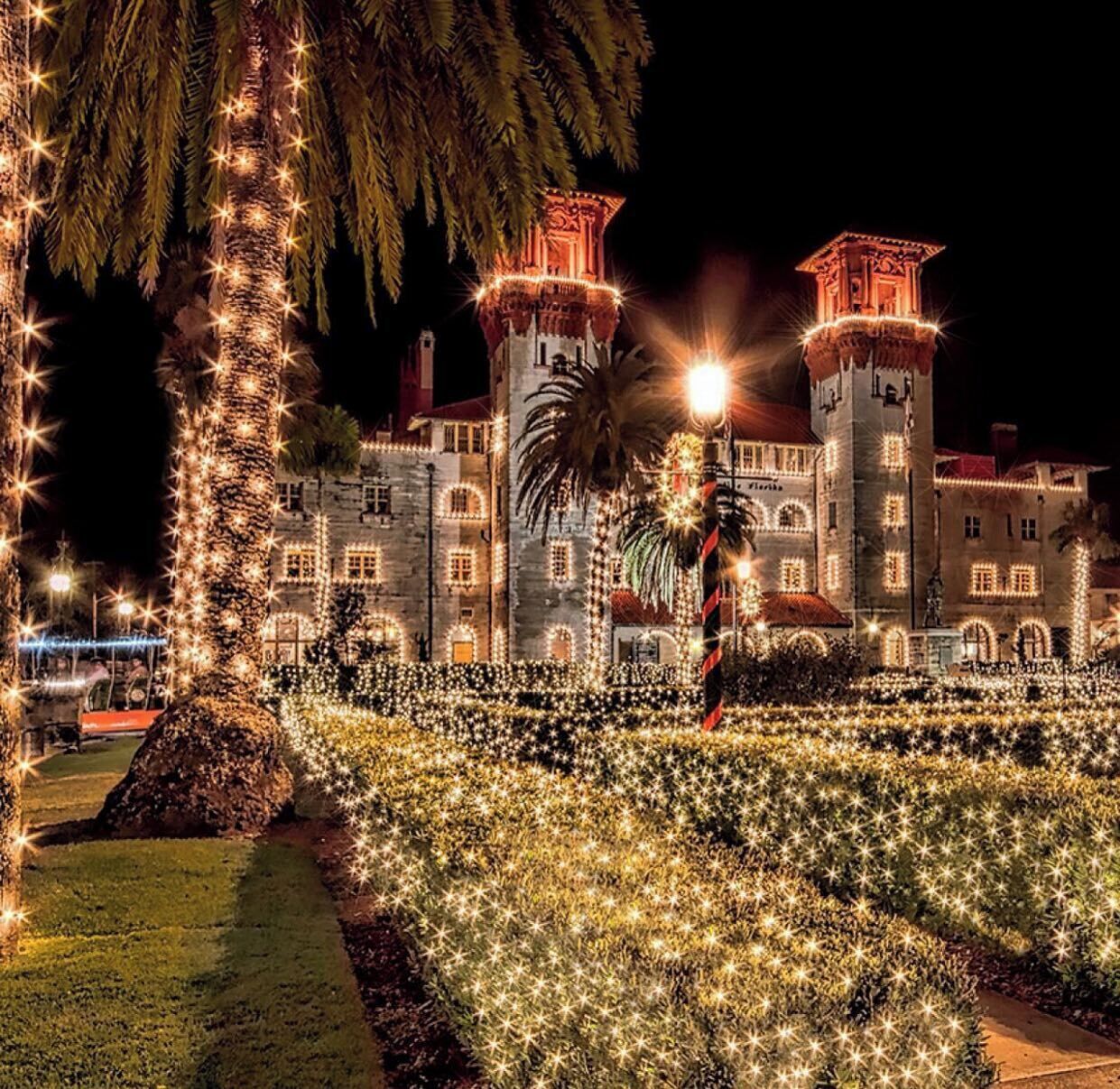 Experience Nights of Lights magic at historic St. Augustine nearby.
