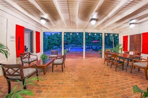 Dining - Large house on historic estate - ocean views - incredible location (Frederiksted)