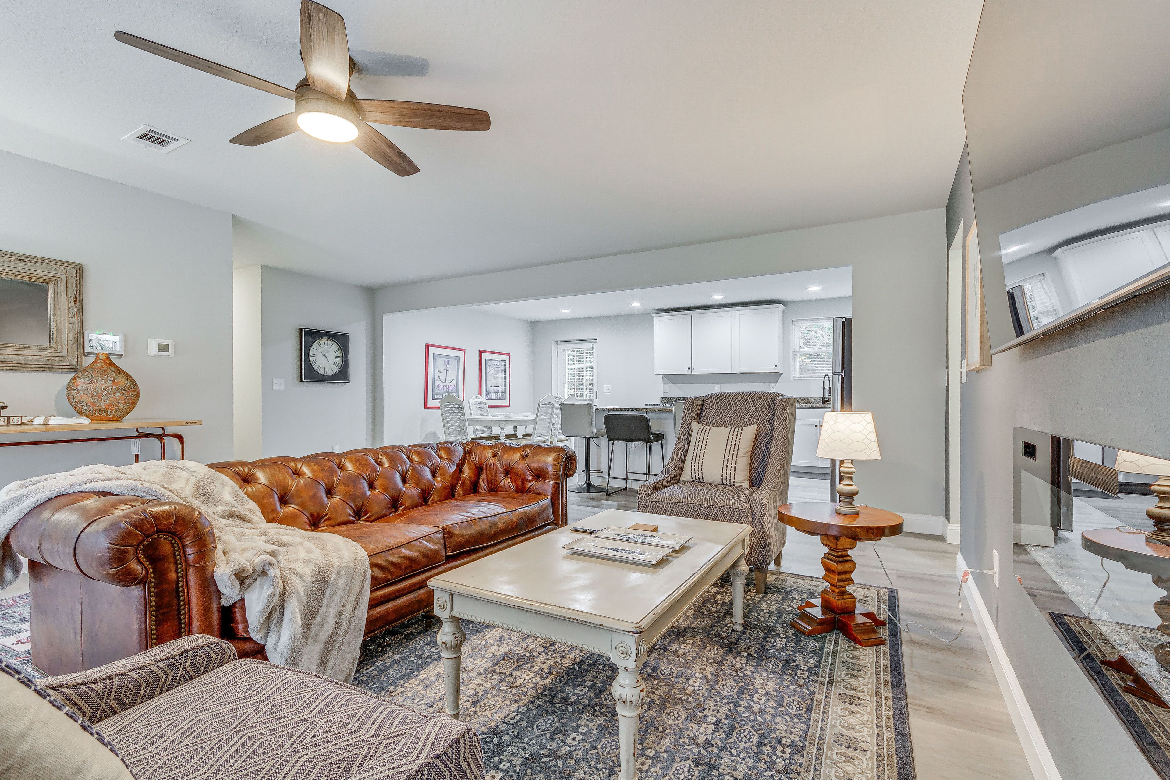 Updated Pensacola Home ~ 7 Mi to Beach!
