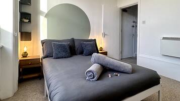 1 soverom, strykejern/-brett, wi-fi og sengetøy