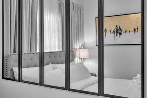 2 Schlafzimmer, Schreibtisch, Bügeleisen/Bügelbrett, WLAN