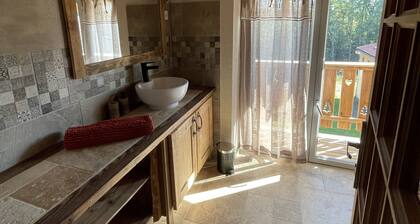 LE REFUGE DU CHEVRIER GĂTE STYLE CHALET COSY 10 PERSONNESHAUTES VOSGES NATURE