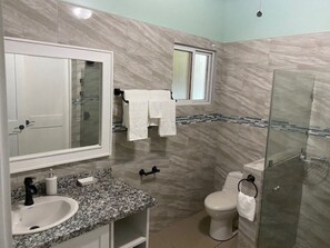 Shower, hair dryer, towels, soap - Beautiful new home located on the Central pacific near Playa Hermosa Beach! (Puntarenas)