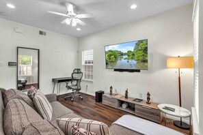 TV, stereo - *EADO Urban Escape, Contemporary Gem, Sleeps 4* (Houston)