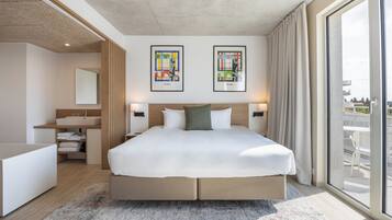 1 sovrum, minibar, vÀrdeförvaringsskÄp pÄ rummet och gratis barnsÀngar