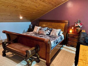 1 bedroom, iron/ironing board, free WiFi, bed sheets - Moose Cabin (Soldotna)